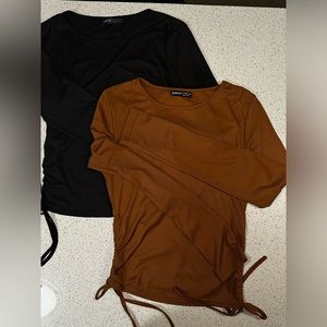 BUNDLE Ribbed Long Sleeve Shirts